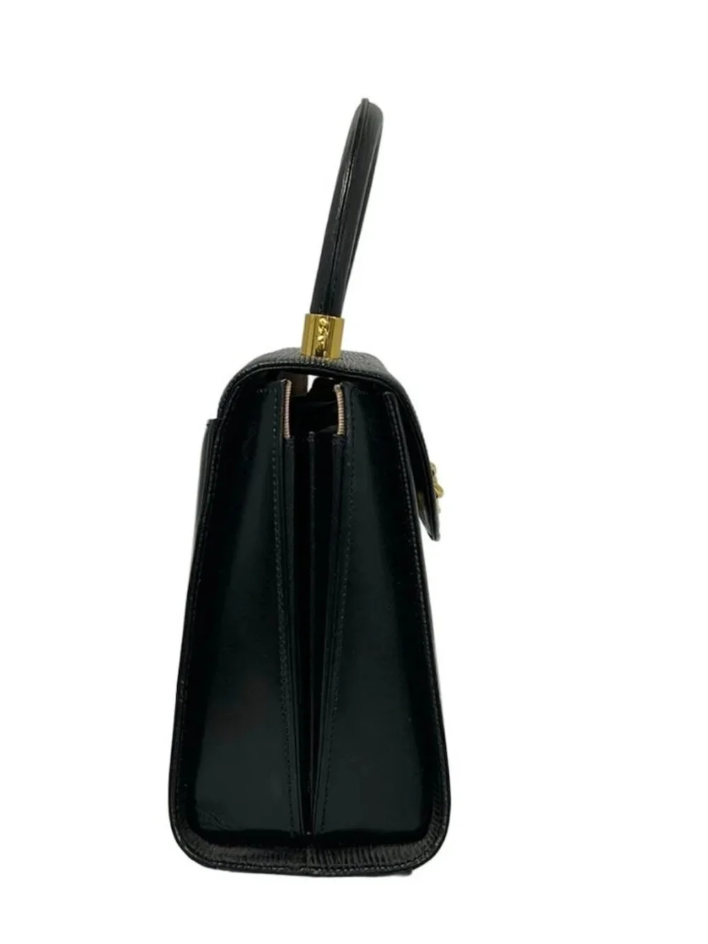 HANAE MORI Black Leather Handbag